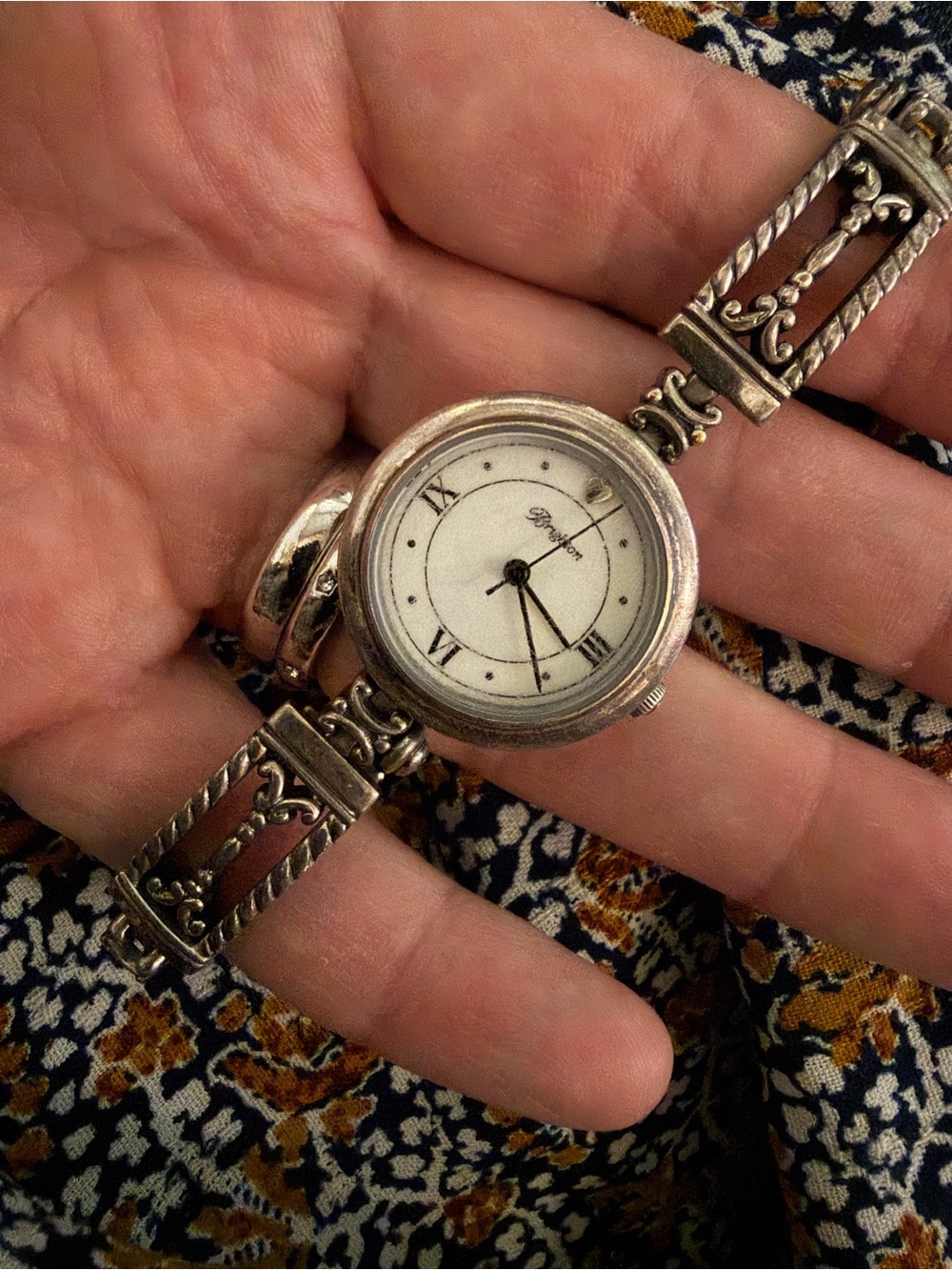 Brighton Silver Women's Watch Bracelet - Sterling Look